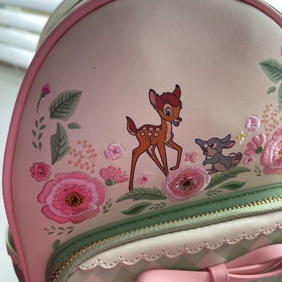 New Loungefly Bambi Springtime Mini Backpack - Picture 3 of 16